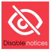 logo disable admin notices individually